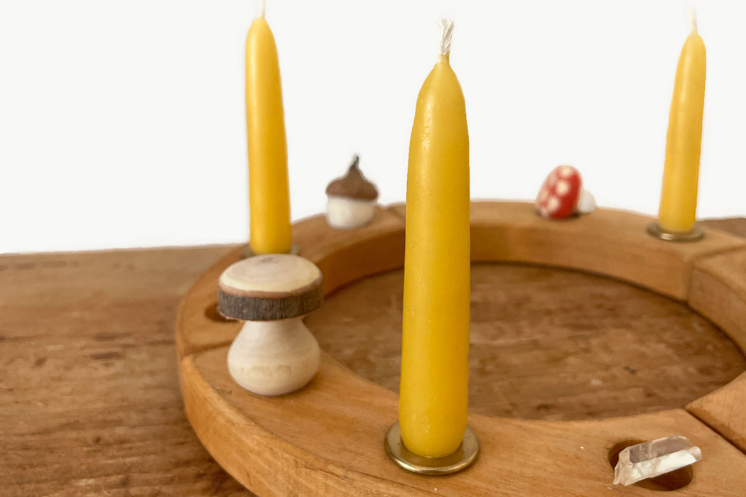 Easy Beeswax Taper Candle Making Kit