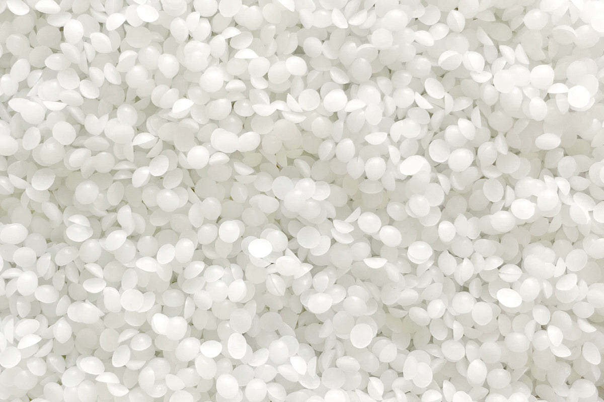 Cosmetic-Grade White Beeswax Pellets - Woodlark Shop