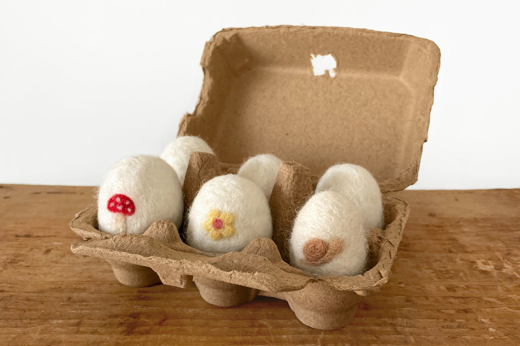 Felted Eggs